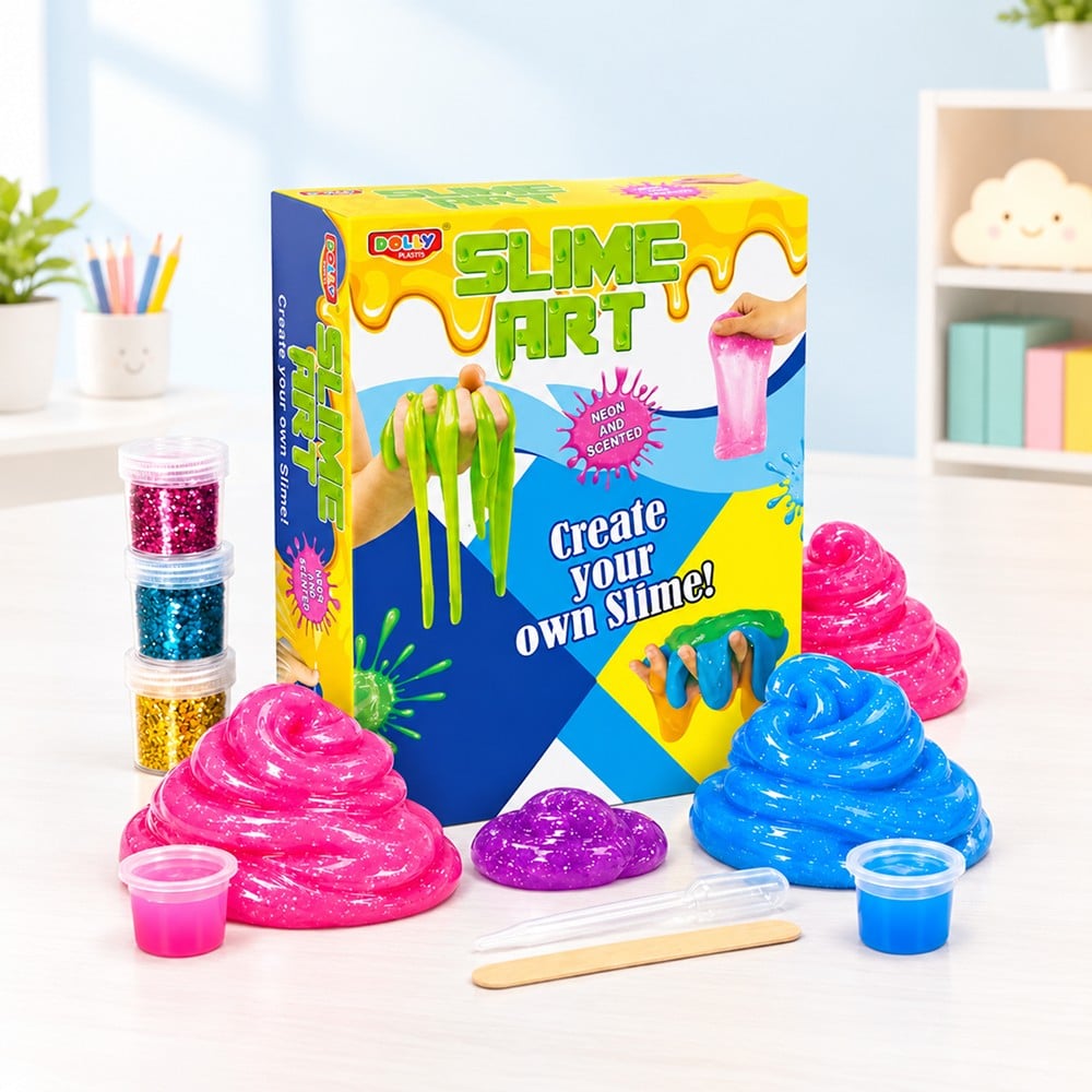 Slime Set Kit NHR DIY Slime Making Kit Set with Colors & Sparkles for Kids Price ...