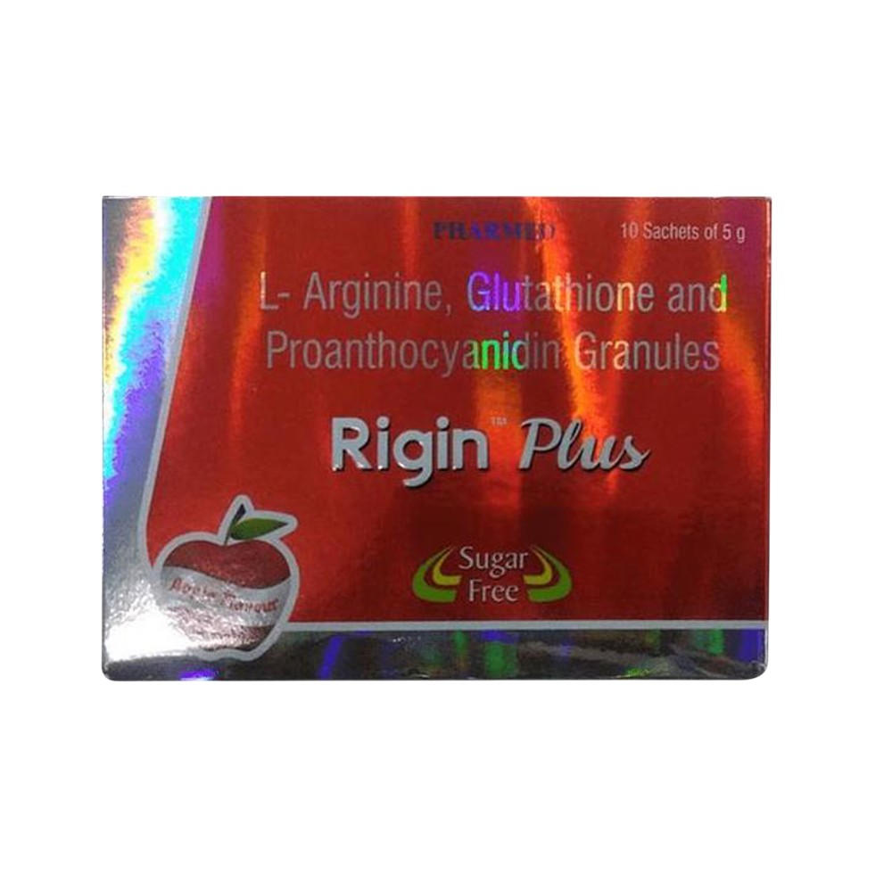 Rigin Plus Apple Flavour Sugar Free Sachet of 5 gm Granules Price - Buy  Online at Best Price in India