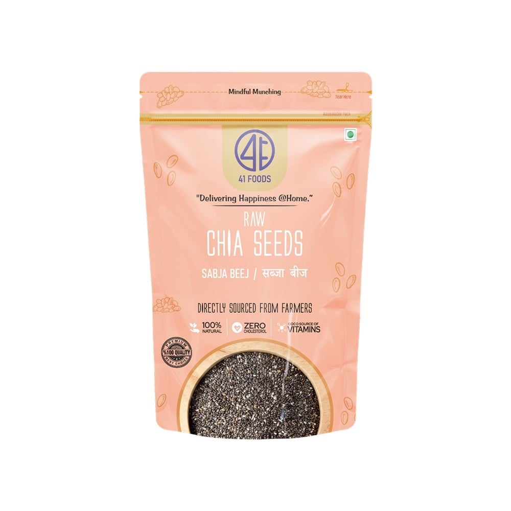 41 Foods Raw Chia Seeds Price - Buy Online at Best Price in India