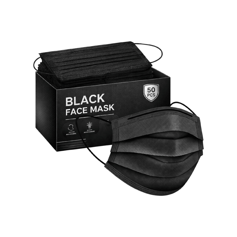 VarietyHome 3 Ply Mask (Black) Price - Buy Online at ₹249 in India