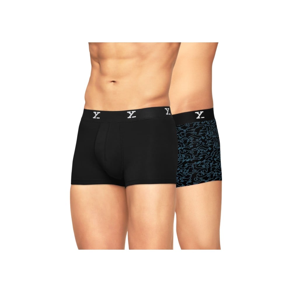 XYXX IntelliSoft Men's Trunks (Yoga Pet, Black) Price - Buy Online