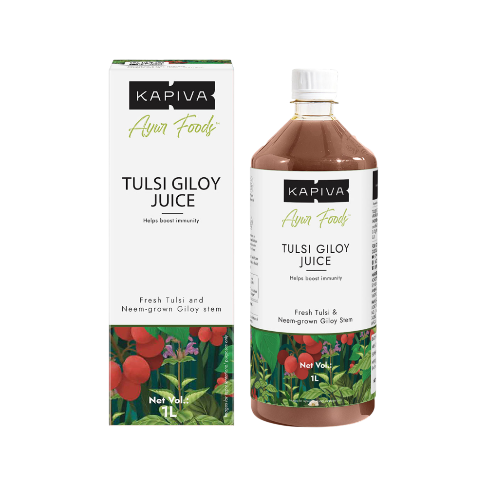 Kapiva Ayurveda Tulsi Giloy Herbal Juice (Natural Healer) - Fresh delivery in Aurangabad