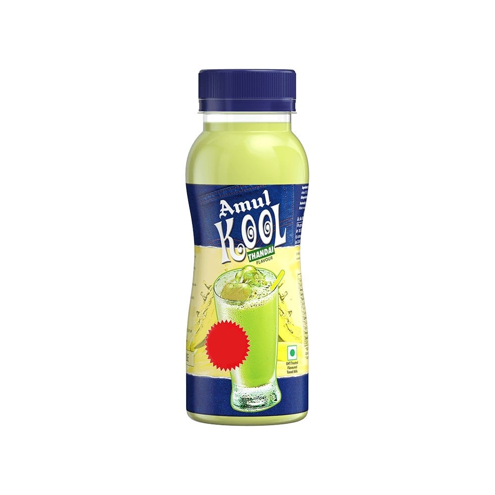 Amul Kool Thandai Flavoured Milk (Pet Bottle) Price - Buy Online at ...