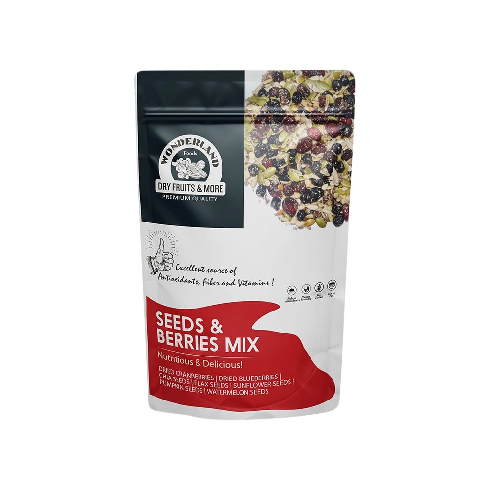 Wonderland Foods Seeds & Berries Mix Price - Buy Online at ₹209 in India
