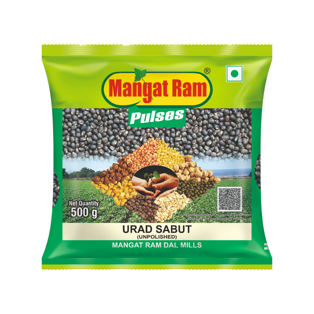 Mangat Ram Unpolished Urad (Sabut) - Fresh delivery in Aurangabad