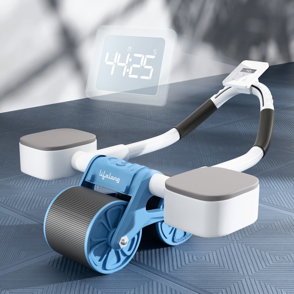 Lifelong Automatic Rebound Ab Roller with Display Price - Buy Online at ...