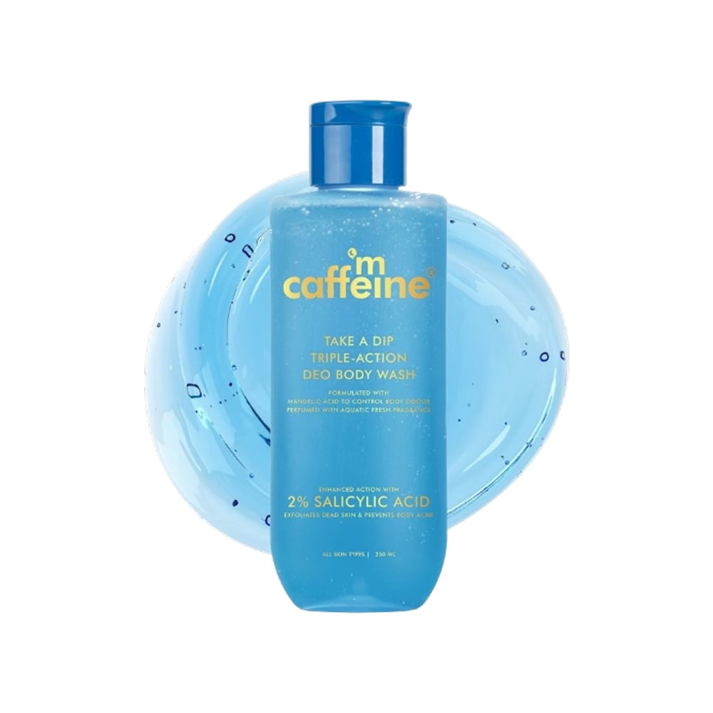 MCaffeine Take A Dip Triple-Action Deo Body Wash 250ml - Image 1