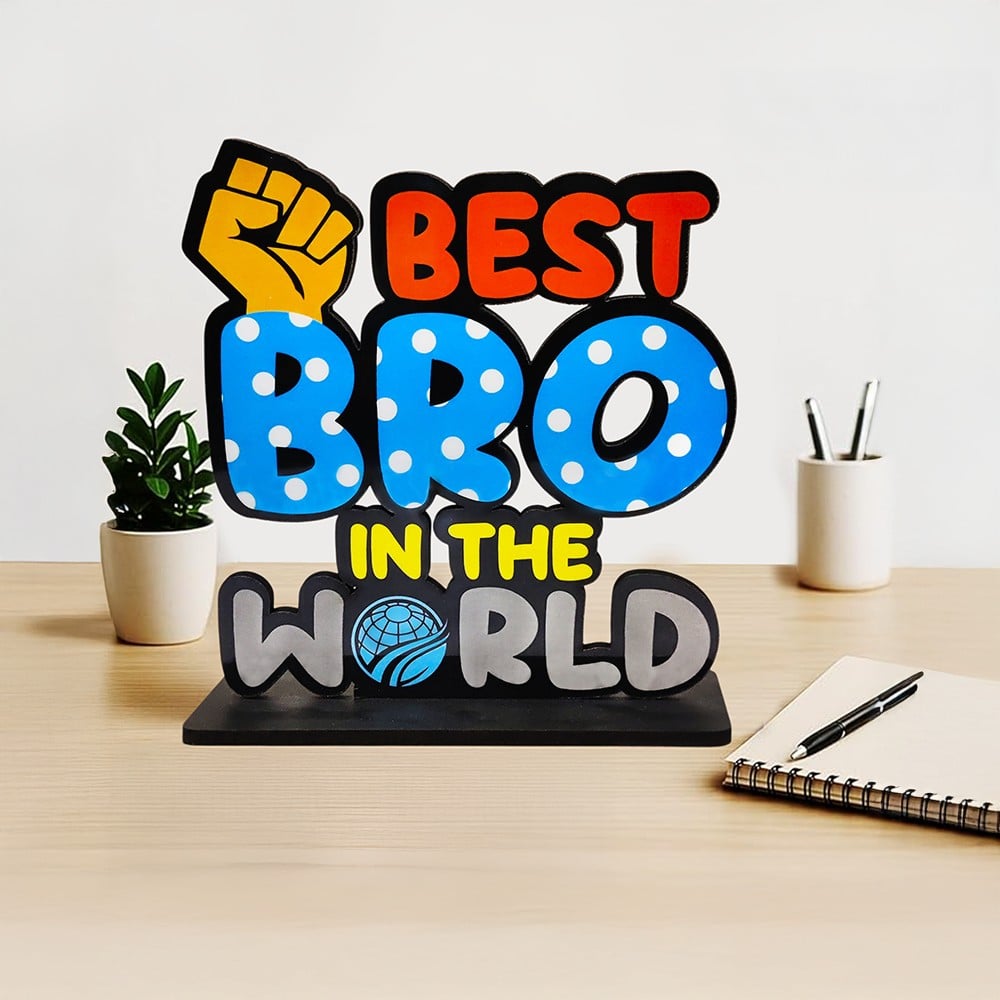 FunBlast Best Bro Award Showpiece (Multicolour) Price - Buy Online at ...