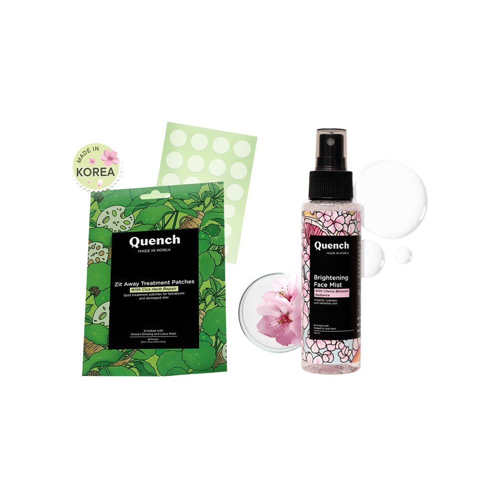 Quench Acne Relief Pimple Patches with Salicylic Acid + Brightening ...