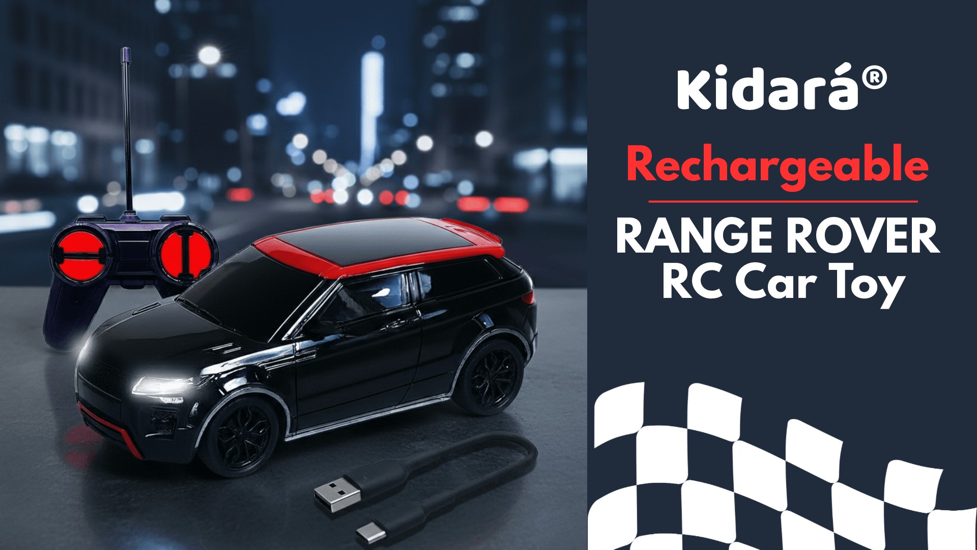 Range Rover Rc Card Kidara Range Rover 1:24 RC Toy Car Price - Buy Online at Best Price in ...