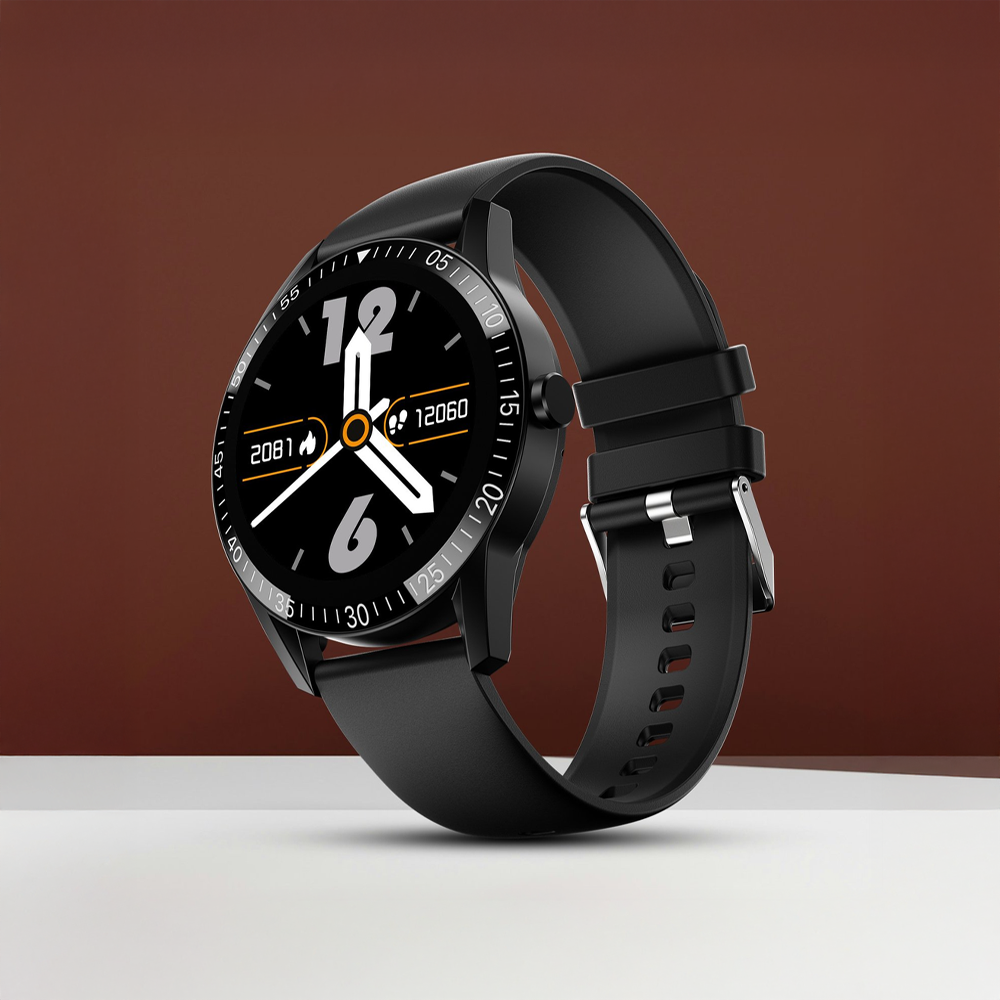 BSW004 Black Talk Smart Watch (Black)
