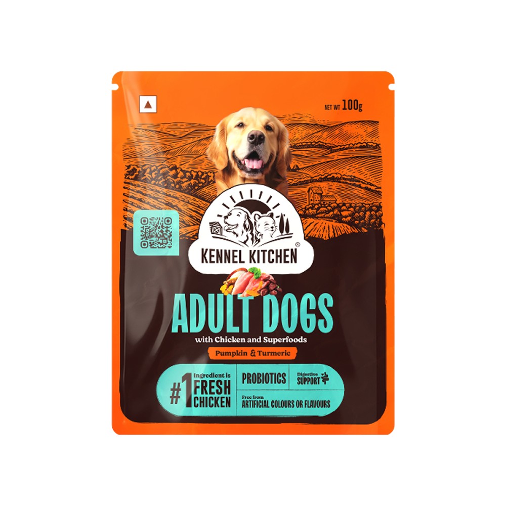 Kennel Kitchen Pumpkin & Turmeric Dry Dog Food Price - Buy Online