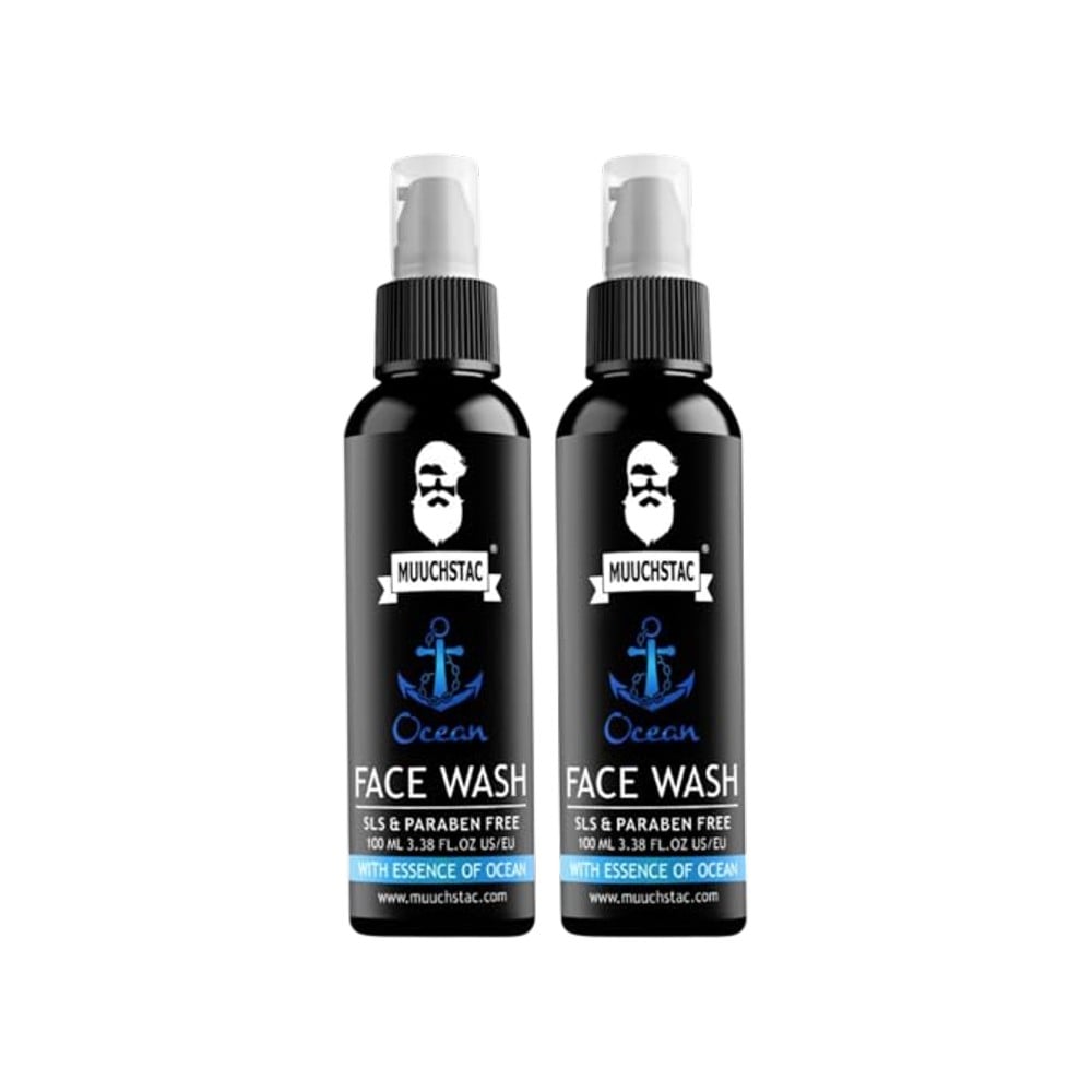Muuchstac Ocean Men's Face Wash 200 Pack of 2 · 100 ml (200 ml total) - Image 1