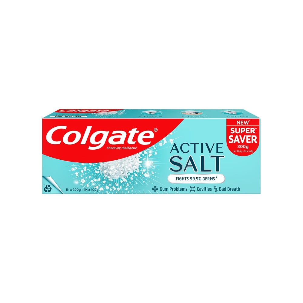 Colgate Active Salt Toothpaste (300 g) Price - Buy Online at ₹182 in India