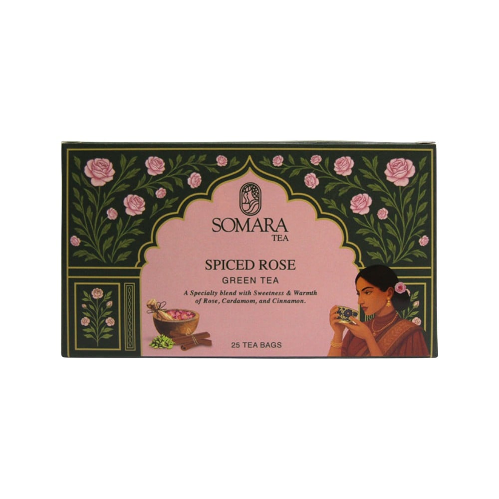 Samira Tea Somara Tea Spiced Rose Green Tea Bags Price - Buy Online at Best Price ...