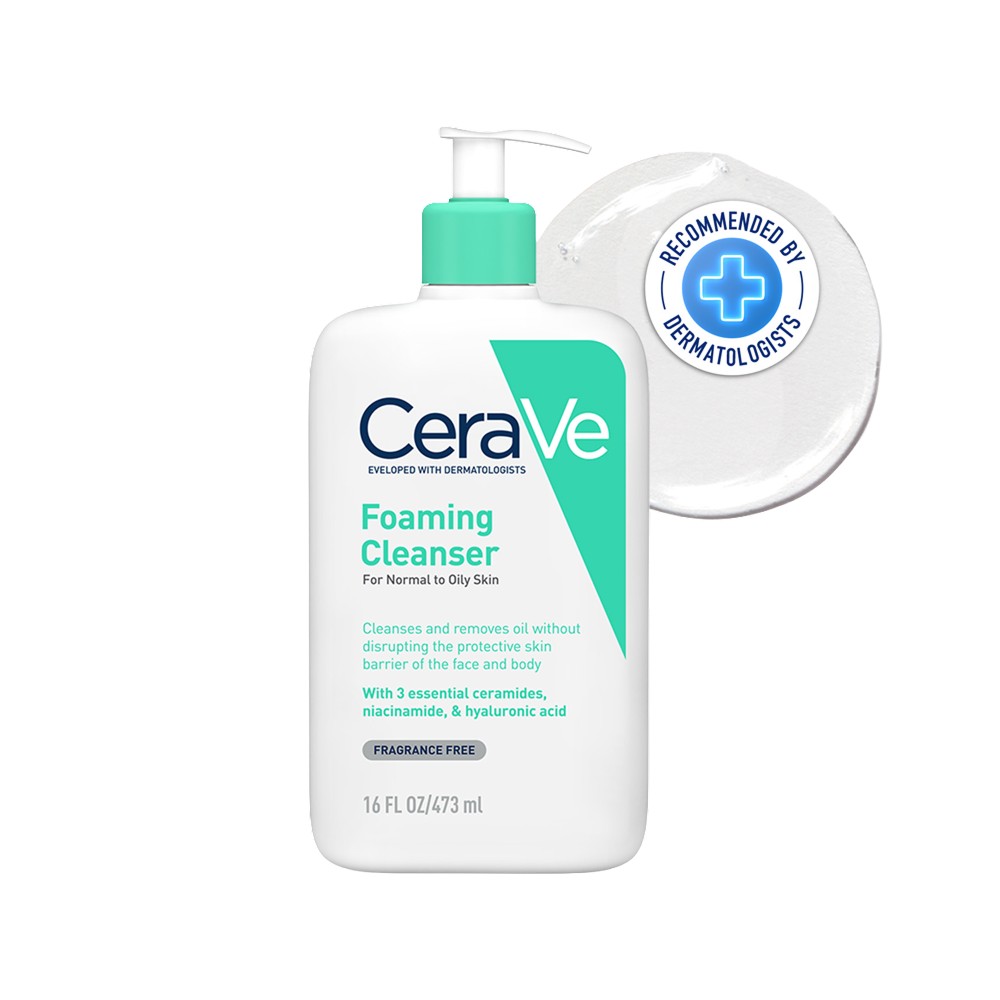 CeraVe Foaming Cleanser Face Wash with Ceramides Price - Buy Online at ...