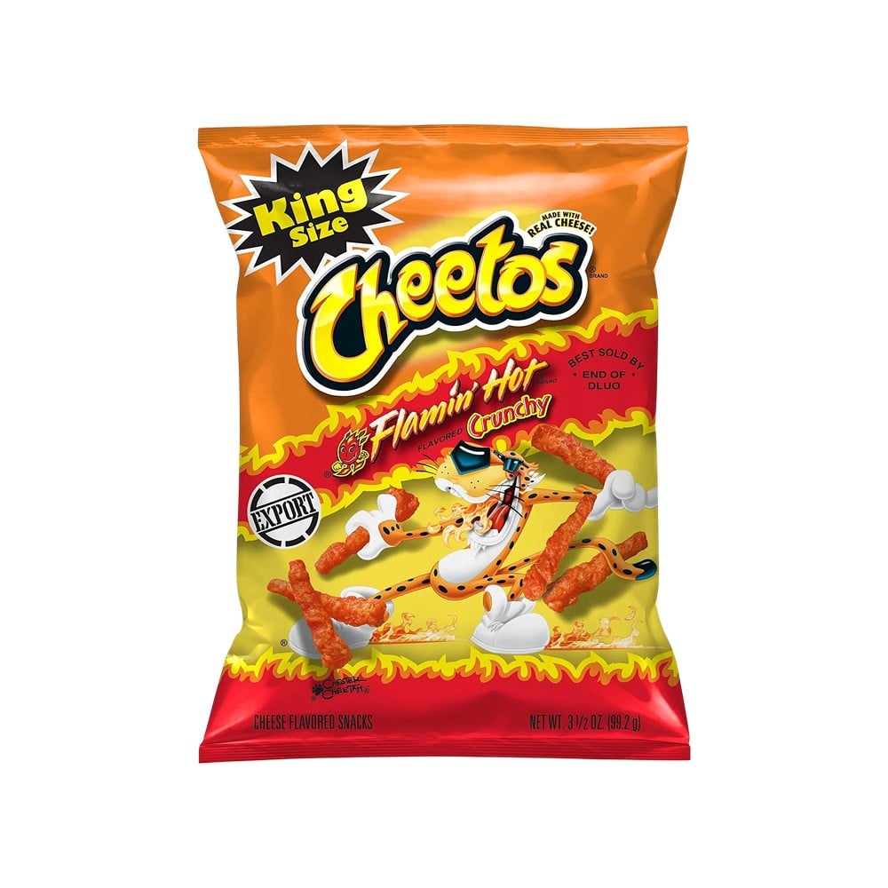 Cheetos Flamin' Hot Crunchy Crisps Price - Buy Online at Best Price in ...