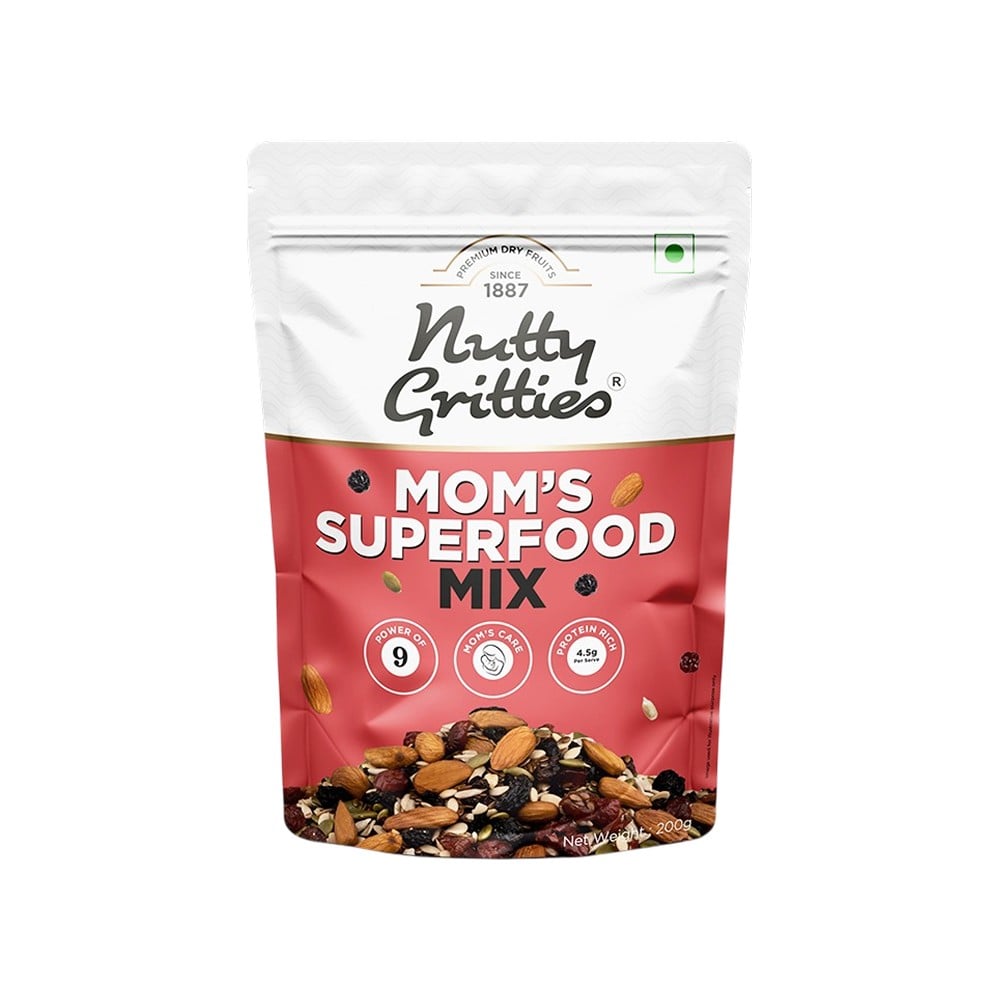 Nutty Gritties Mom's Superfood Trail Mix Price - Buy Online at ₹276 in ...