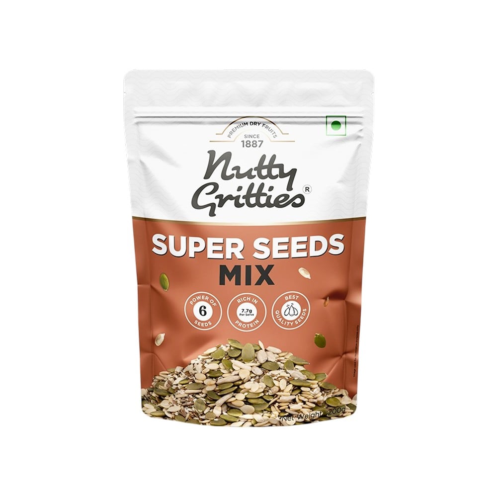 Nutty Gritties Super Seeds Mix Price - Buy Online at ₹206 in India