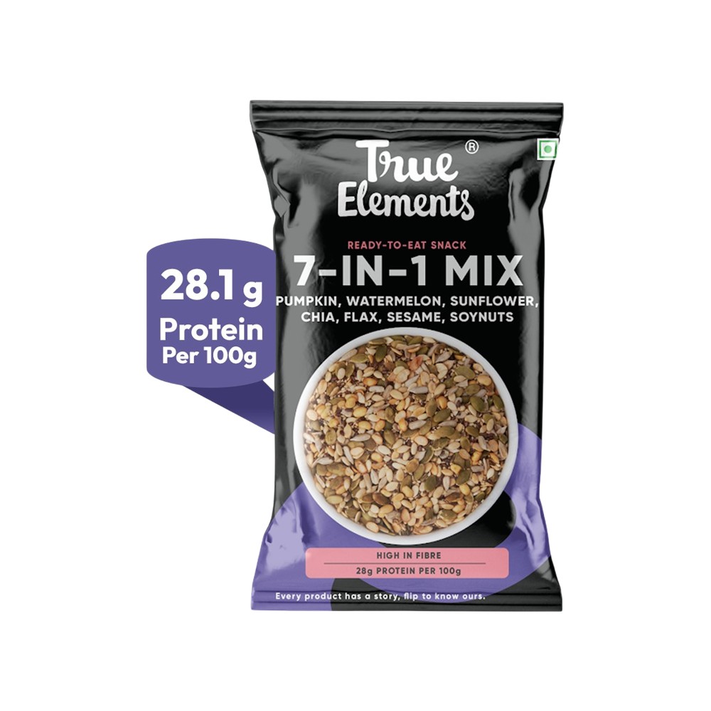 True Elements 7-In-1 Seeds Mix Price - Buy Online at ₹73 in India