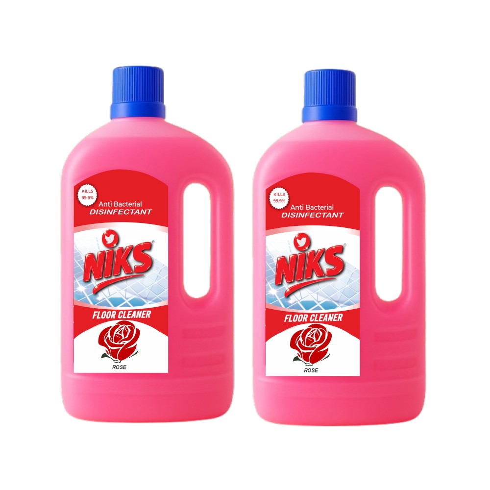 Niks Anti Bacterial Floor Cleaner - Rose Price - Buy Online at Best ...