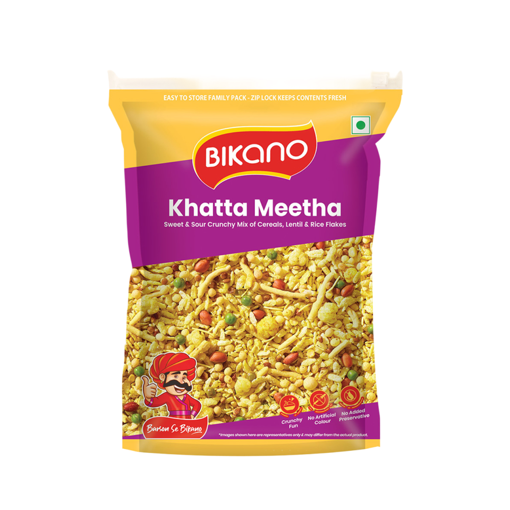 Bikano Khatta Meetha Mixture Namkeen - Fresh delivery in Aurangabad