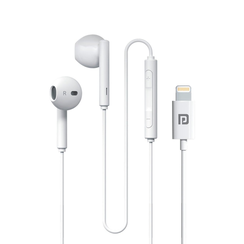 Portronics POR 3063 Conch Theta L 8 Pin Lightning Wired Earphones - Image 1