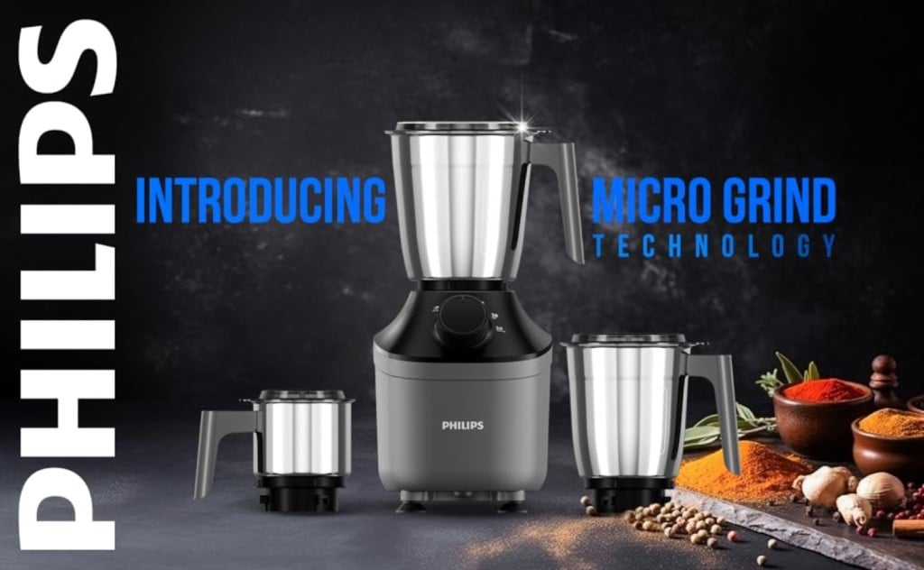 Microgrind Philips Home Microgrind Technology Mixer Grinder (800 W, Grey) Price ...