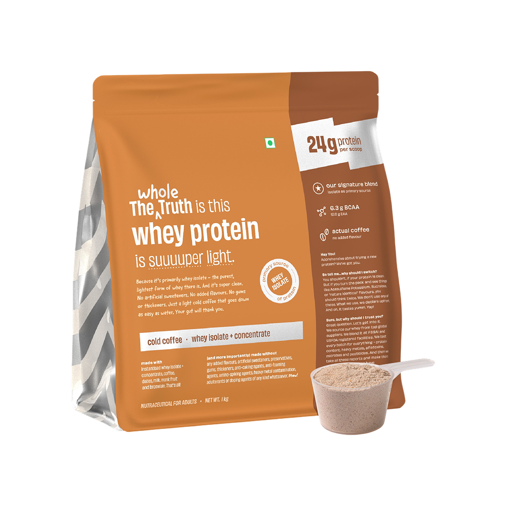 The Whole Truth Whey Protein (Cold Coffee) - Fresh delivery in Aurangabad