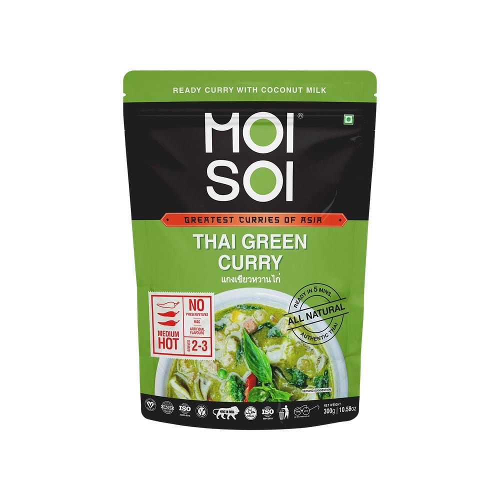 Moi Soi Thai Green Curry Sauce with Coconut Milk Price - Buy Online at ...