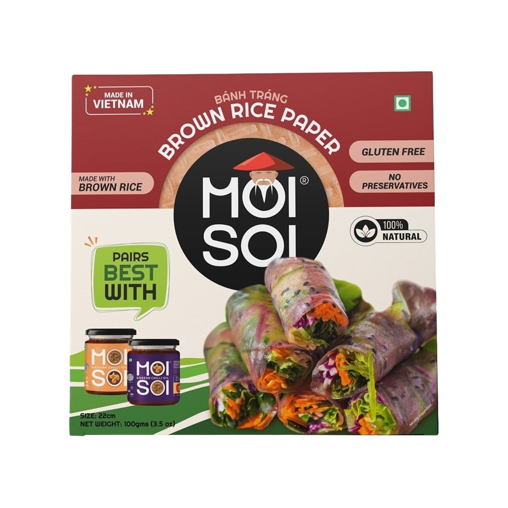 Mu Moi Rice Moi Soi Brown Rice Paper Price - Buy Online at ₹146 in India