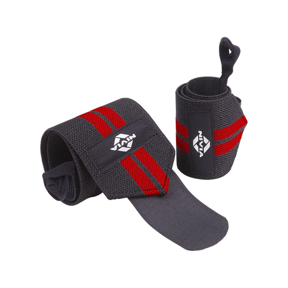 Nivia Weight Lifting Wrist Strap 12 kg - Image 1