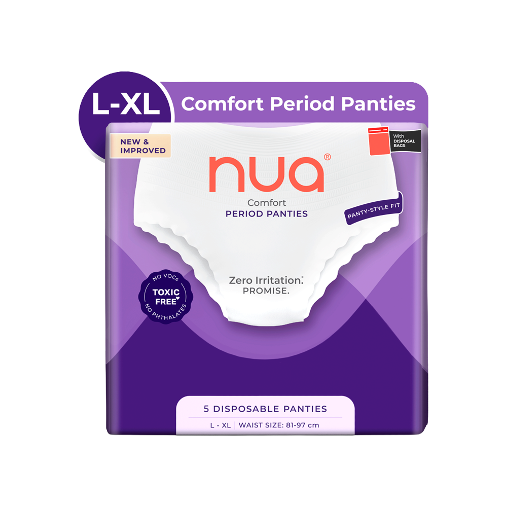Nua Ultra-Absorbent Comfort Disposable Period Panty - Fresh delivery in Aurangabad