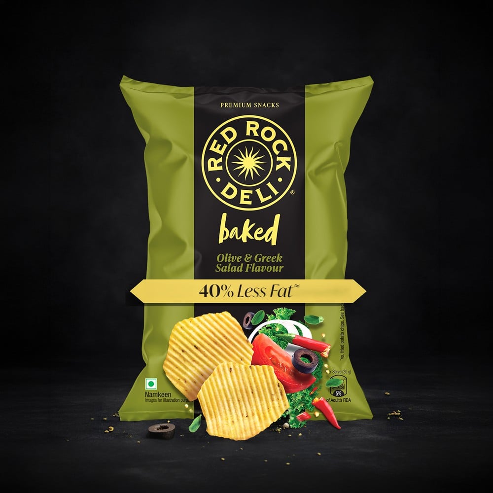 Red Rock Deli Baked Chips (Greek Salad) 40% Less Fat Snacks Price - Buy ...