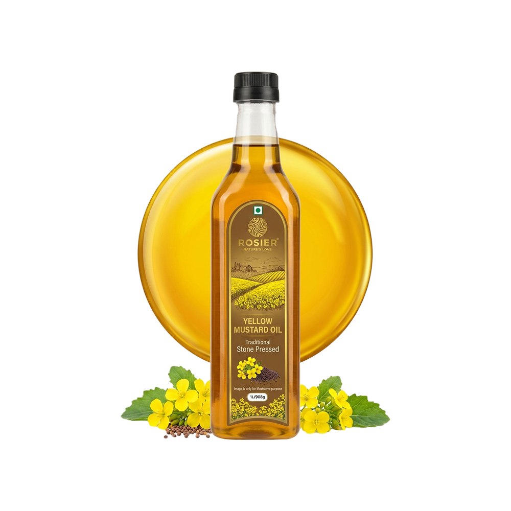 Rosier Yellow Mustard Oil - Fresh delivery in Aurangabad