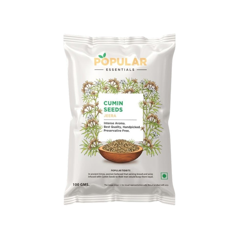 Popular Essentials Premium Cumin Seeds / Jeera Seeds Price - Buy Online ...