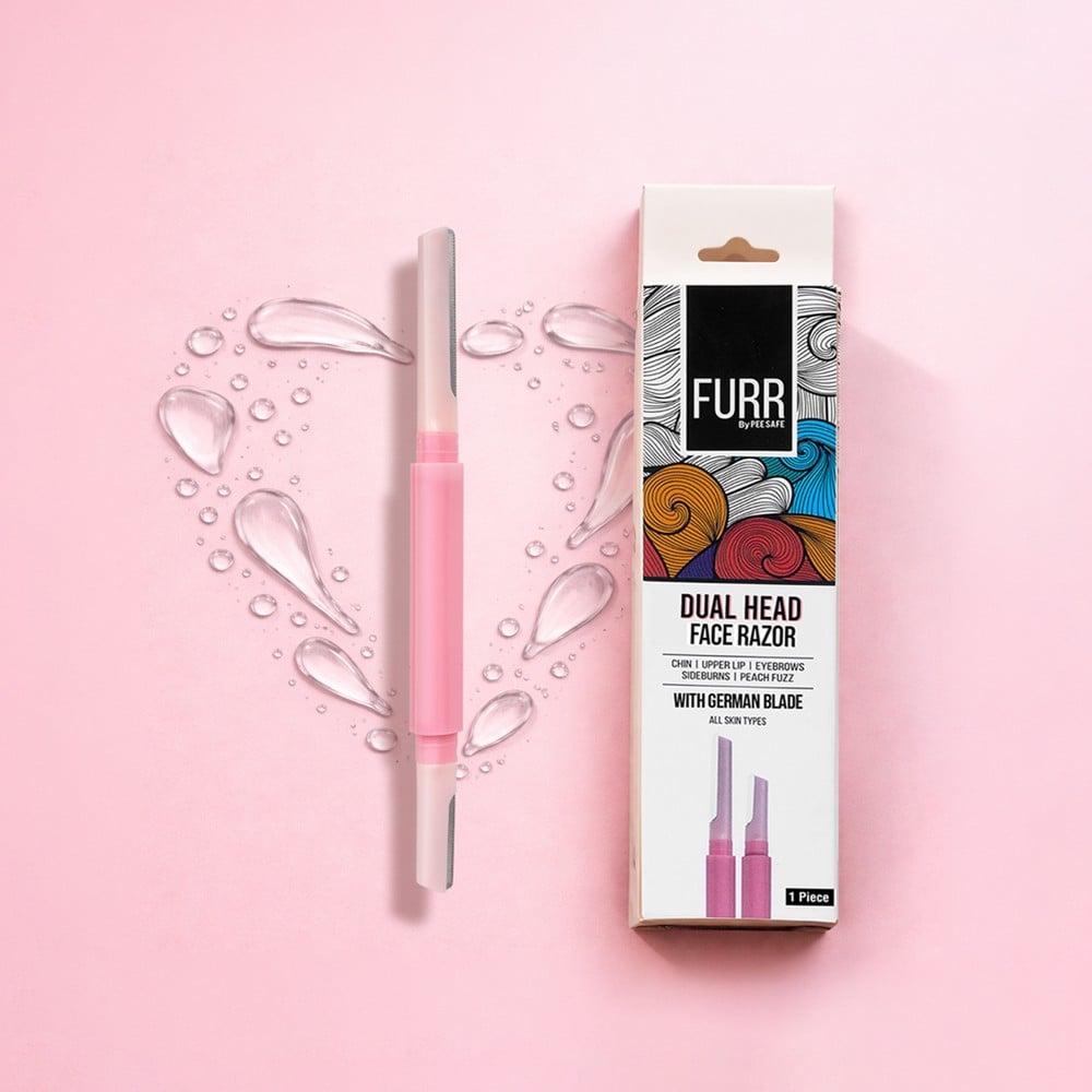 Shape Fury Razor FURR Dual Head Face Razor for Women Price - Buy Online at ₹99 in India