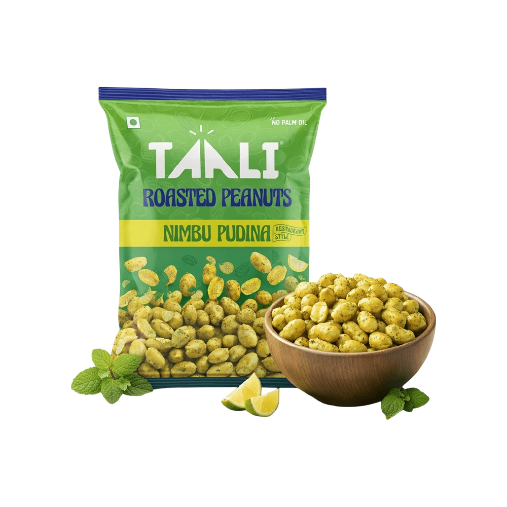 Taali Roasted Nimbu Pudina Peanuts (Bharuchi Nuts) - Fresh delivery in Aurangabad