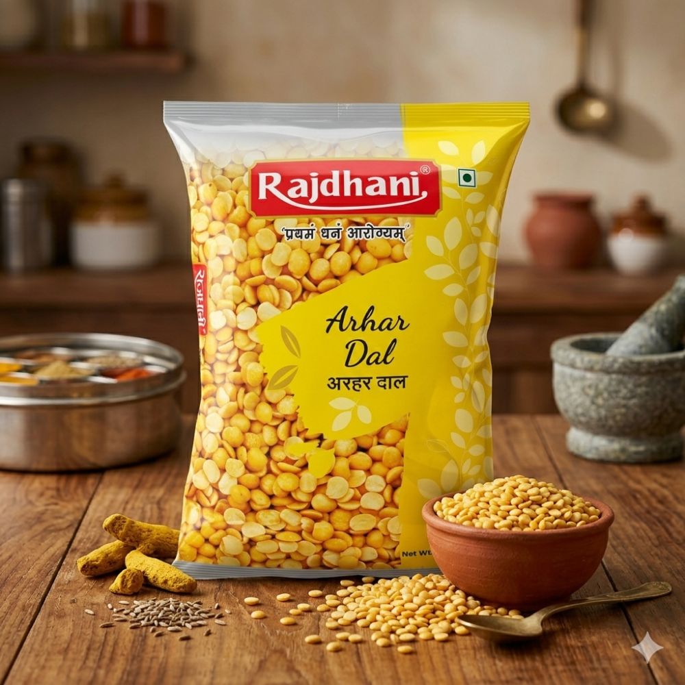 Rajdhani Toor Dal/Arhar Dal - Fresh delivery in Aurangabad