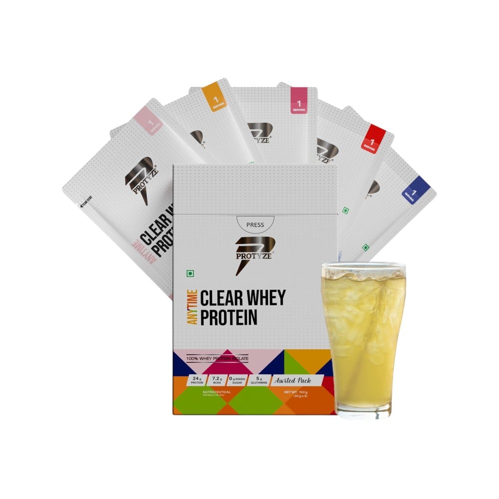 Protyze Anytime Clear Whey Protein (Assorted) Price - Buy Online at ...