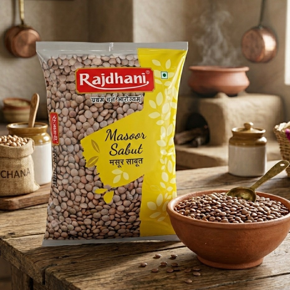 Rajdhani Whole Black Masoor Dal - Fresh delivery in Aurangabad