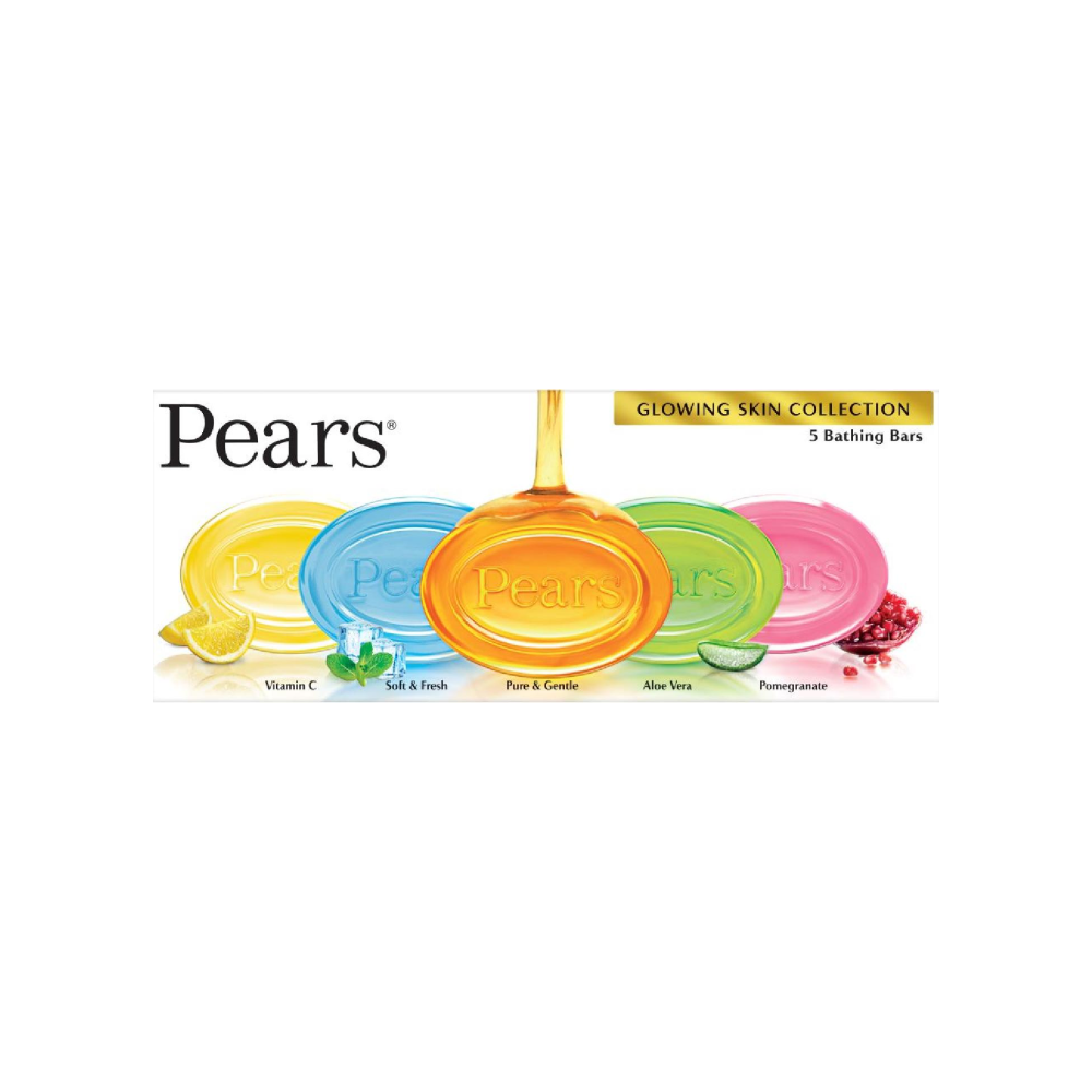 Pears Glowing Skin Collection - Glycerin Bathing Soap - Fresh delivery in Aurangabad