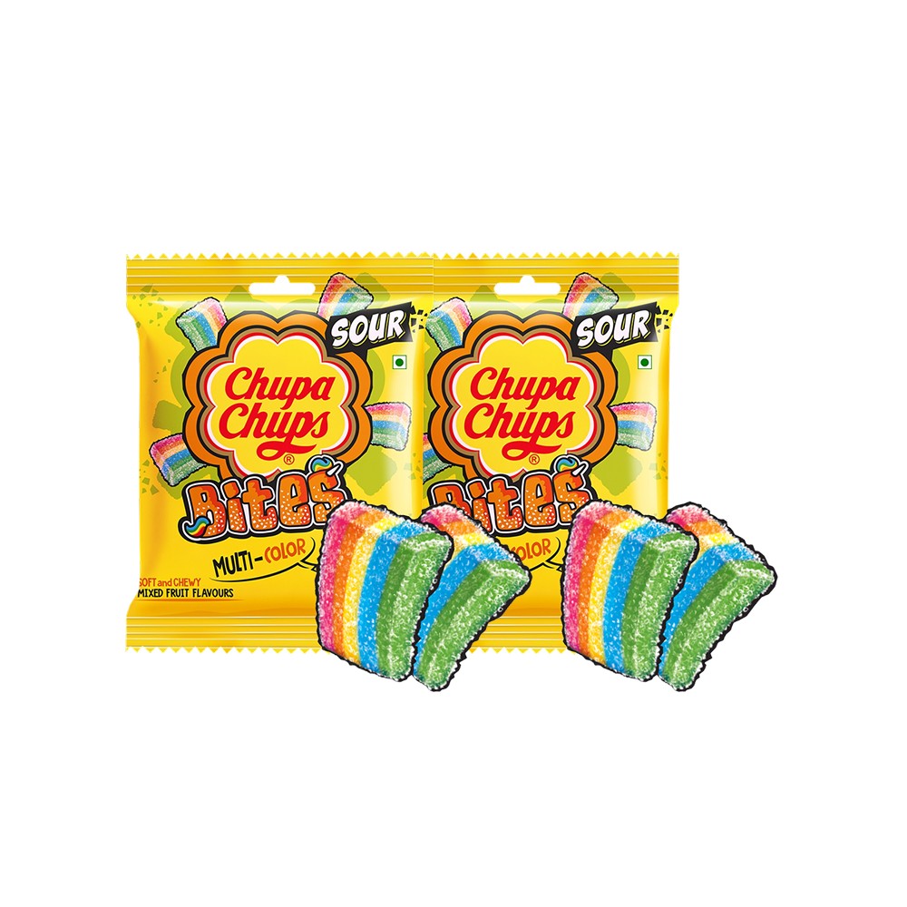 Chupa Chups Sour Bites Mixed Fruit Sour Candy - Pack of 2 Price