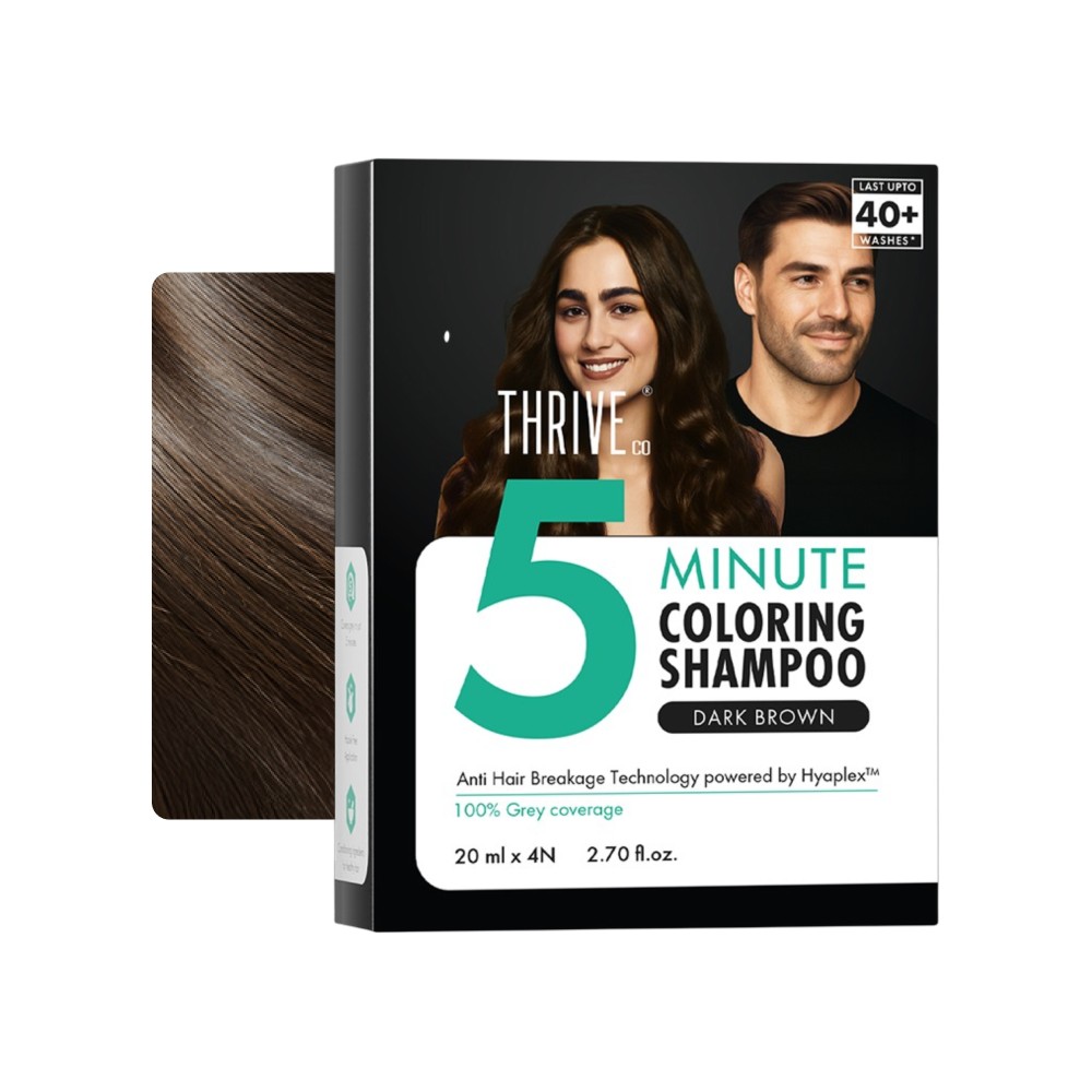 ThriveCo Shampoo Hair Colour (Dark Brown) Price - Buy Online at