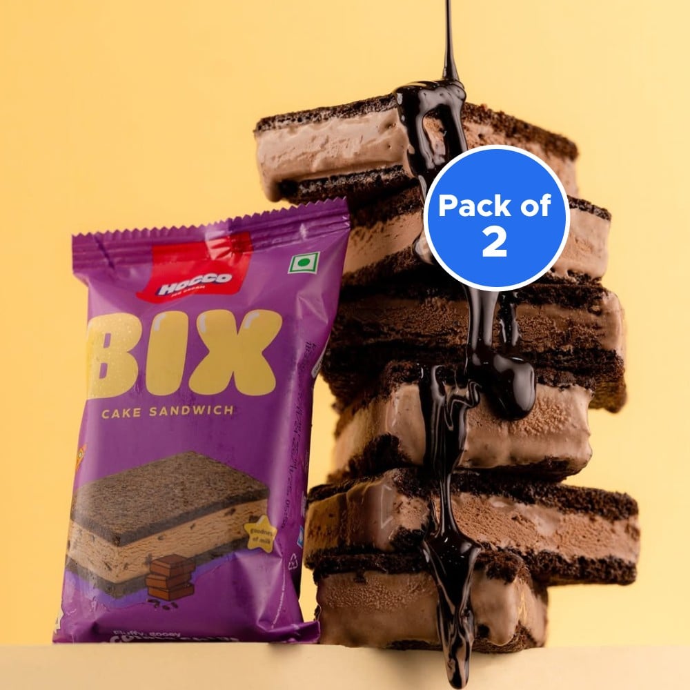 Hocco Bix Chocolate Chips Ice Cream Sandwich - Pack of 2 Price - Buy ...