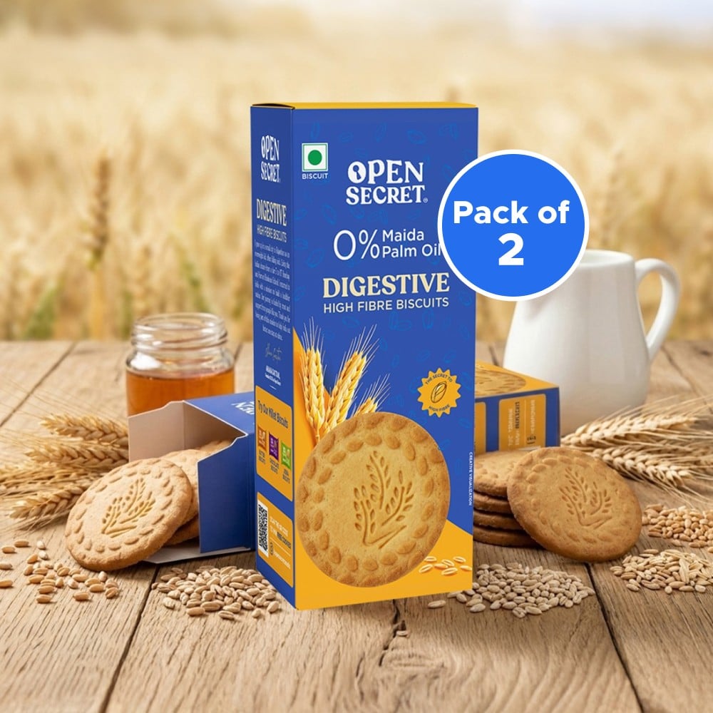 Open Secret Healthy Digestive Biscuit High Fibre - Pack of 2 Price ...