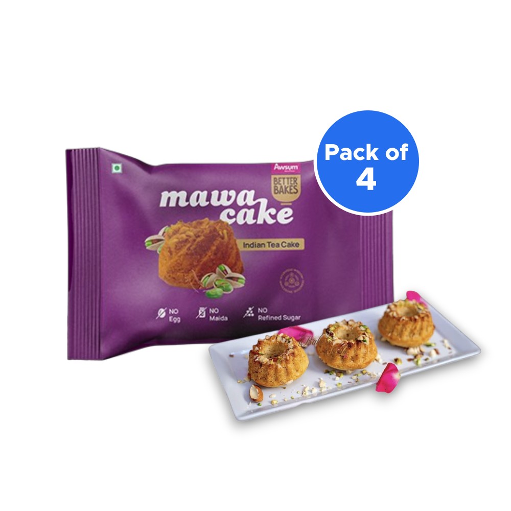 Awsum Better Bake Mawa Teacake - Pack of 4 Price - Buy Online at Best ...