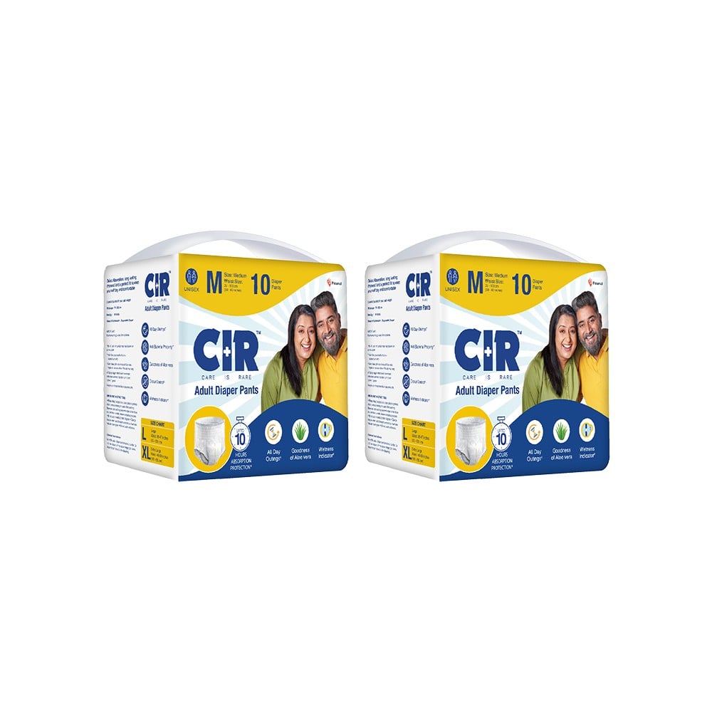 CIR Premium Adult Diaper Pants (M, 28”-44”) - Pack of 2 Price - Buy ...