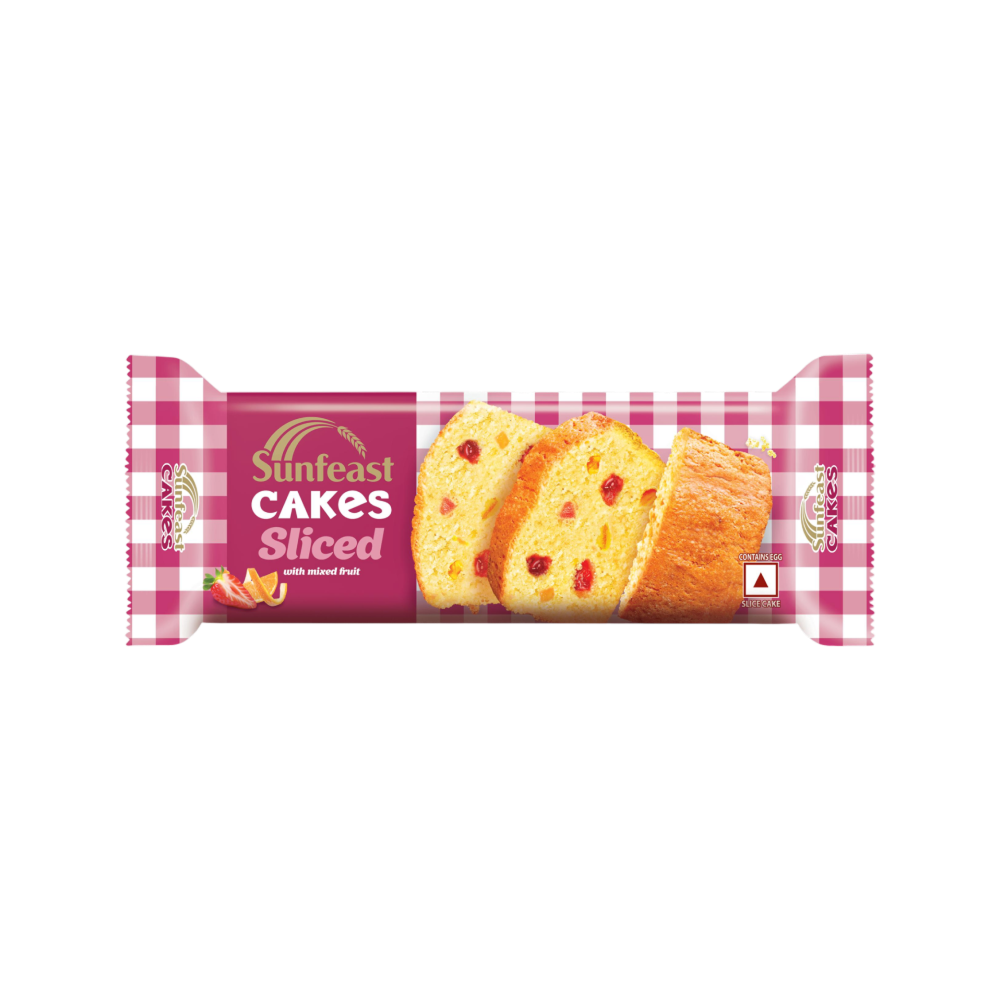 Sunfeast Sliced Cake Mixed Fruit Cake - Fresh delivery in Aurangabad