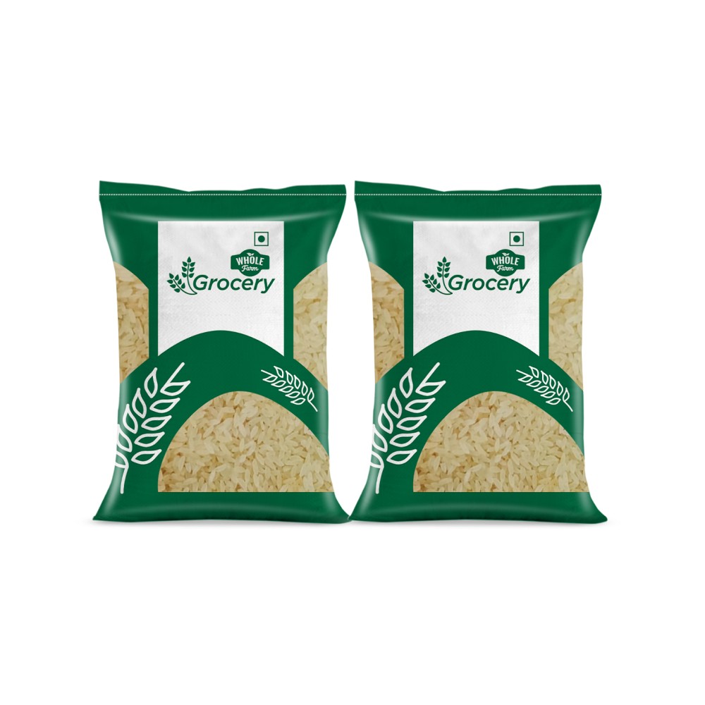 Whole Farm Rice Whole Farm Grocery Usna Sonamasuri Rice (Medium Grain) - Pack of 2 ...